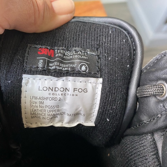 London Fog Collection Mens Ashford Water Resistant And Insulated Duck Boot 9 - Picture 6 of 8